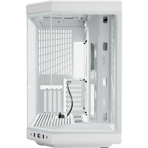 Hyte y70 midi tower behuizing (wit | 2x usb-a | 1x usb-c | tempered glass)