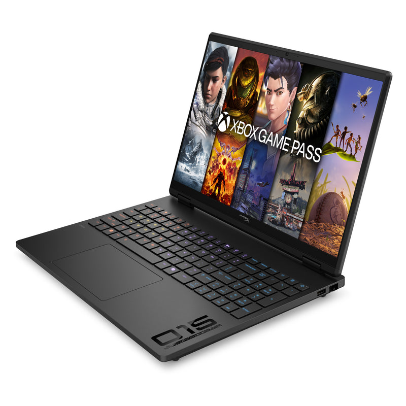 Load image into Gallery viewer, Hyperx omen 15 inch gaming laptop pc 15-ga0070nd 15.3 gaming laptop (zwart | i7-14650hx | rtx 5060 | 24 gb | 1 tb ssd | 180 hz)
