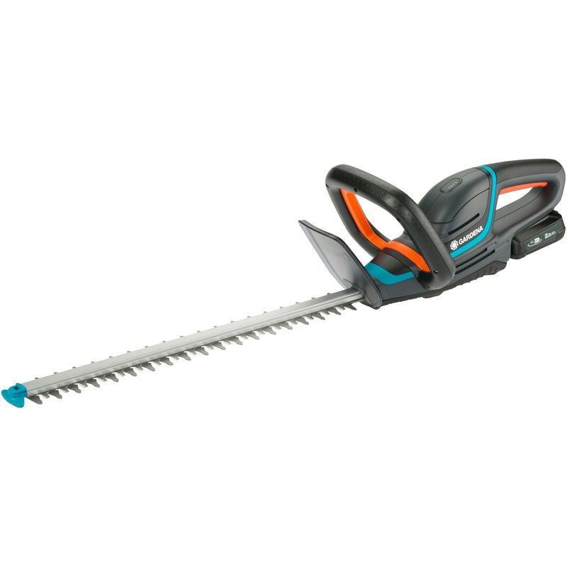 Load image into Gallery viewer, Gardena accu heggenschaar comfortcut 50 18v p4a set (grijs turquoise, 14730-20, accu inbegrepen)
