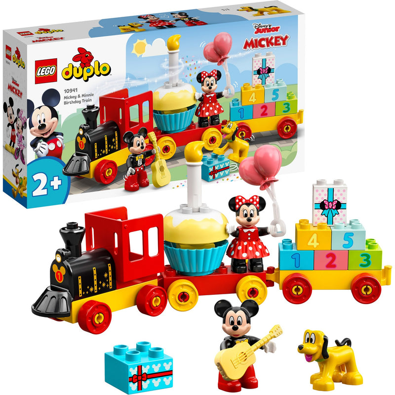 Load image into Gallery viewer, Lego duplo 10941 mickey minnie verjaardagstrein
