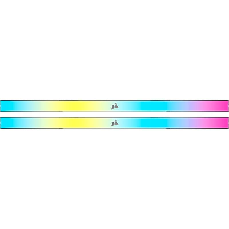 Afbeelding laden in galerijviewer, Corsair vengeance rgb 32 gb ddr5-5600 (2x 16 gb) werkgeheugen (zwart, cmh32gx5m2b5600c40k, xmp 3.0)

