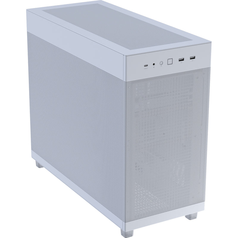 Load image into Gallery viewer, Asus prime ap303 - mesh panel midi tower behuizing (wit | 2x usb-a | 1x usb-c)
