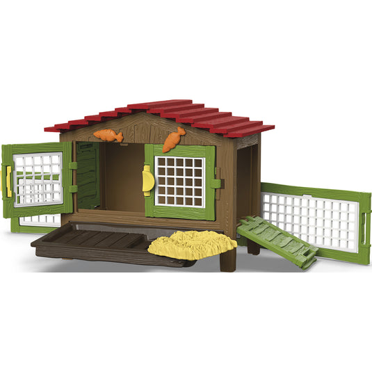 Schleich farm world - konijnenhok speelfiguur (42728)