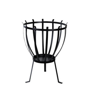 Esschert design vuurkorf halve ellips ø39xh56,3cm