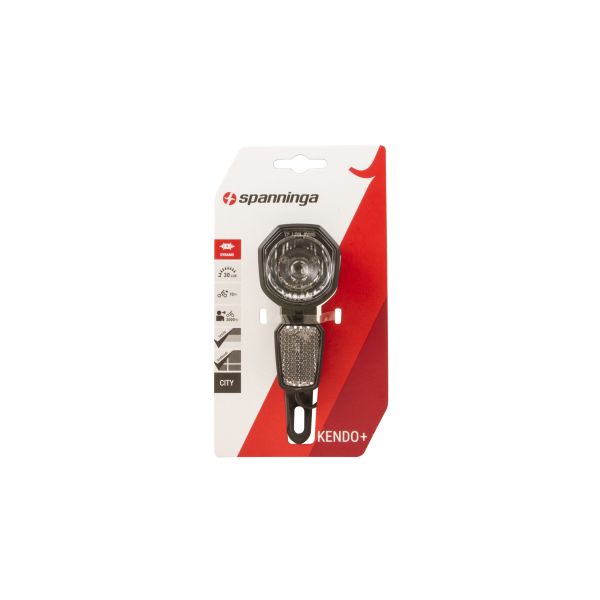 Load image into Gallery viewer, Spanninga koplamp Kendo Xdo 30 lux on off v-brake + kabel
