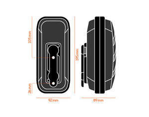 Fidlock twist toolbox incl. uni base