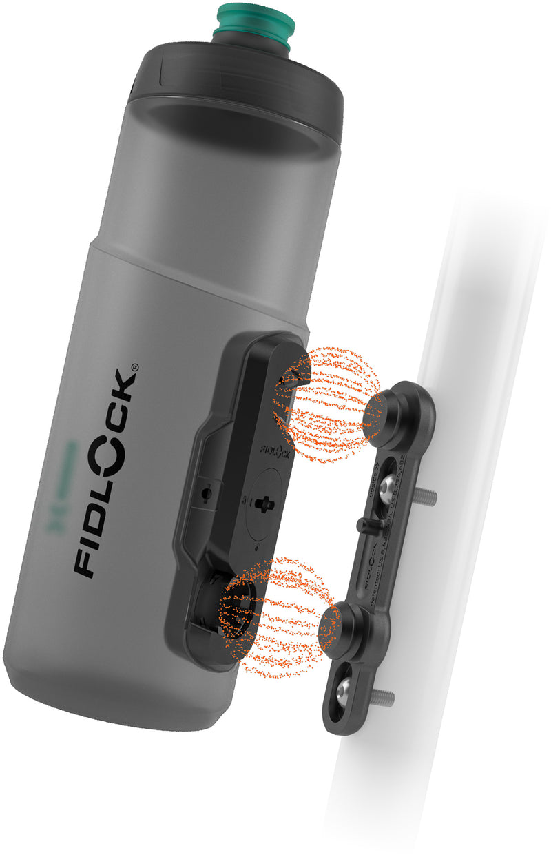 Load image into Gallery viewer, Fidlock twist bottle 600 antibacterial + bike base
