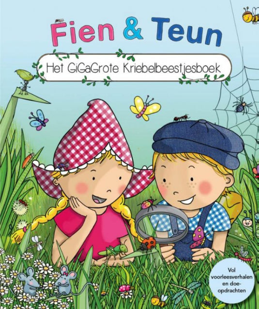 Witte leeuw fien teun - het gigagrote insecten voorleesboek