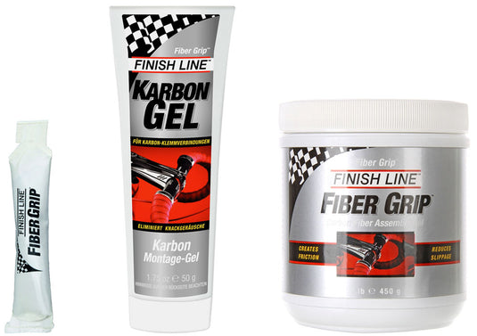 Finish line fiber grip carbon assembly gel