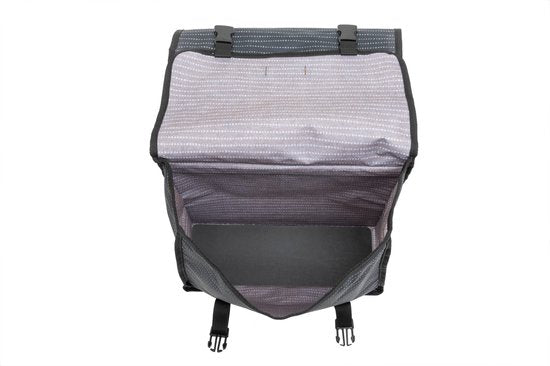 Load image into Gallery viewer, New Looxs Fiori Double Fietstas - Zwart - Dubbele tas - 30L
