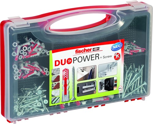 Load image into Gallery viewer, Fischer red-box duopower pluggen met schroef - 536091 - 1 stuk(s) - 536091
