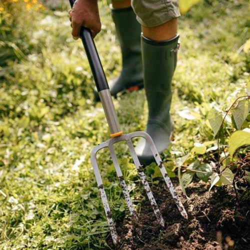 Load image into Gallery viewer, Fiskars ergonomic spitvork - 1070679
