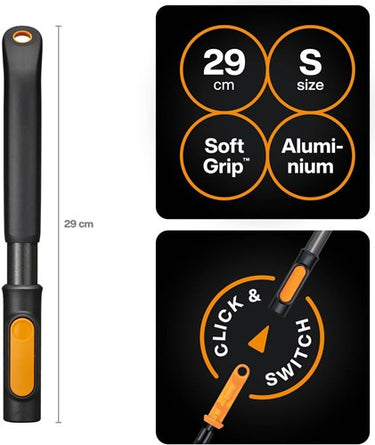 Fiskars oneclick handgreep | maat s - 1080548