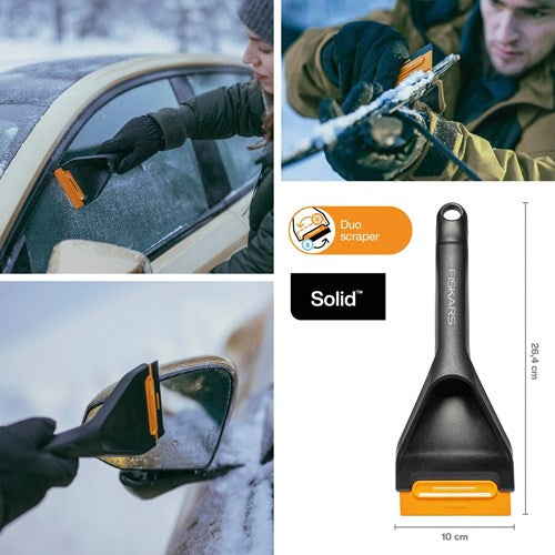Chargez l'image dans la visionneuse de la galerie, Fiskars solid serie - dubbele auto schraper - inwisselbaar mes - ergonomische handgreep
