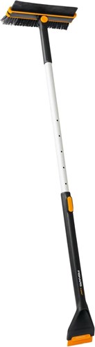 Laden Sie das Bild in Galerie -Viewer, Fiskars x-serie telescopische en roterende sneeuwborstel en ijskrabber voor de auto - 1078492
