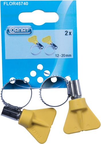 Load image into Gallery viewer, Cornat spanring 12-20mm (2st) vleugel rvs - flor45740

