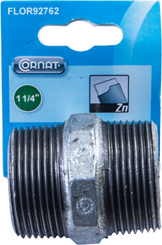 Load image into Gallery viewer, Cornat verzinkte dubbele nippel 1 1 4 - flor92762
