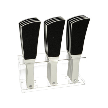 Face nail voetvijl xl wit display 12 stuks