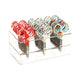 Face nail nagelschaar bloemen assorti display 24 stuks