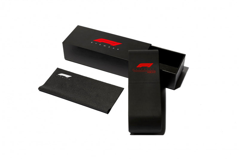 Load image into Gallery viewer, Formula Zonnebril unisex rechthoekig cat.4 zwart
