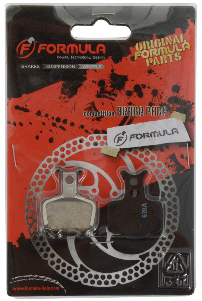 Load image into Gallery viewer, Formula cura oval theone mega rx r1 r1r t1 c1 organic disc brake pads
