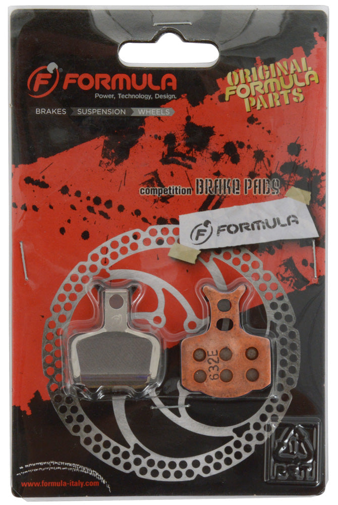 Load image into Gallery viewer, Formula cura oval theone mega rx r1 r1r t1 c1 sintered metal disc brake pads
