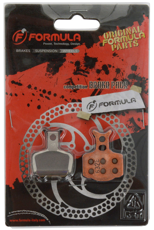 Formula cura oval theone mega rx r1 r1r t1 c1 sintered metal disc brake pads