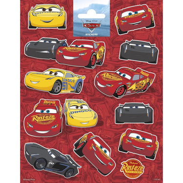 Totum stickervel cars