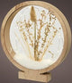 Enzo frame hout rond staand 27cm 25leds - 5508410