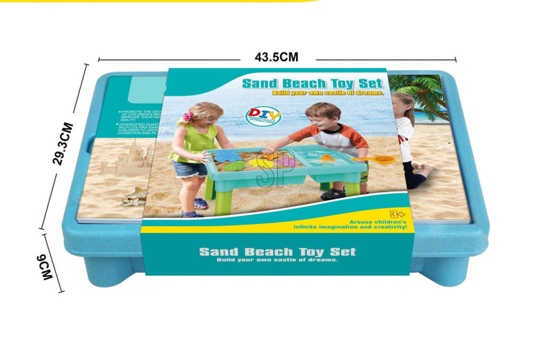 Load image into Gallery viewer, Beach toys zand- en watertafel 10-delig

