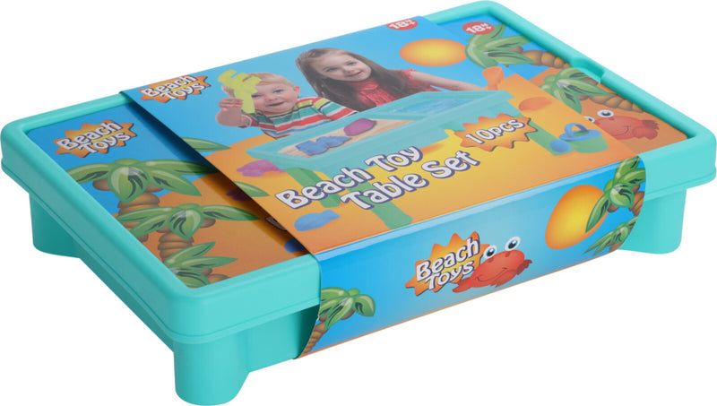 Load image into Gallery viewer, Beach toys zand- en watertafel 10-delig
