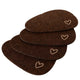 Boltze home onderzetterset orlano 4-delig 15x11cm polyester