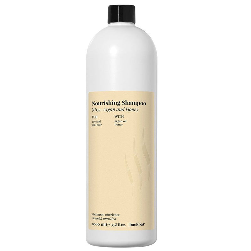 Load image into Gallery viewer, Farmavita backbar nourishing shampoo n°02 argan and honey 1000ml
