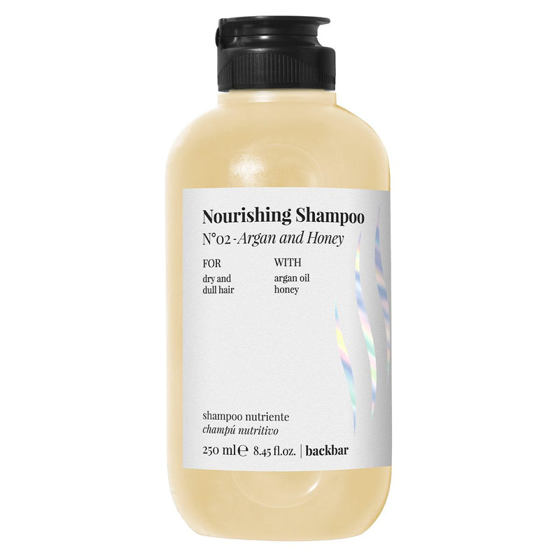 Load image into Gallery viewer, Farmavita backbar nourishing shampoo n°02 argan and honey 250ml
