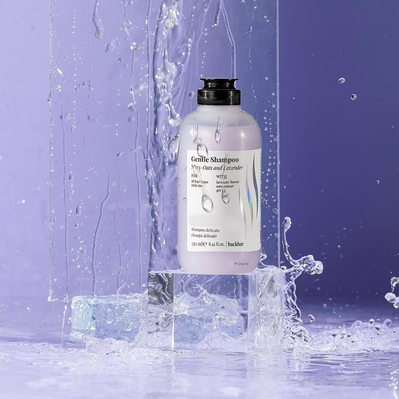 Load image into Gallery viewer, Farmavita backbar gentle shampoo n°03 oats and lavender 250ml
