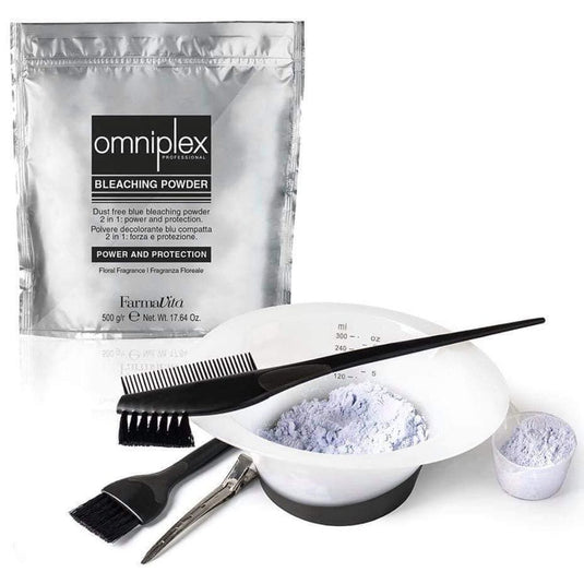 Farmavita omniplex professional blondeerpoeder blauw 500gr