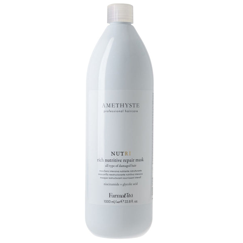 Load image into Gallery viewer, Farmavita amethyste nutri rich nutritive repair masker 1000ml
