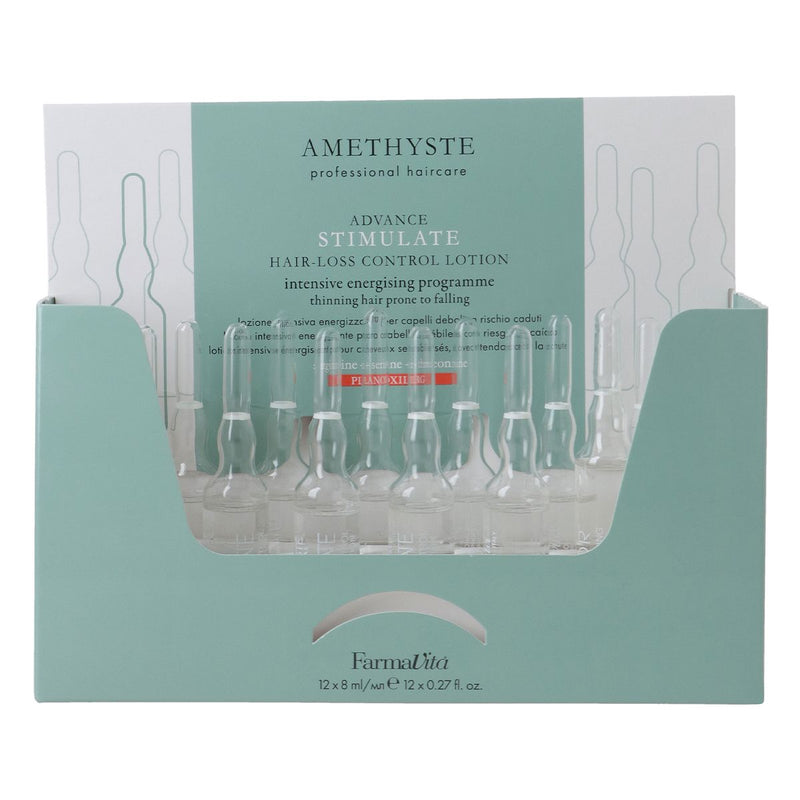 Load image into Gallery viewer, Farmavita amethyste stimulate hair loss control lotion 12x8ml
