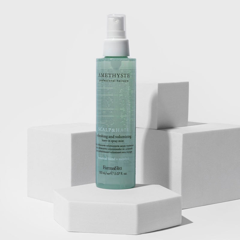 Load image into Gallery viewer, Farmavita amethyste scalp hair refreshing and volumizing leave-in spray mist 150ml
