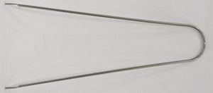 Gazelle spatbord stang 28 rvs 375mm