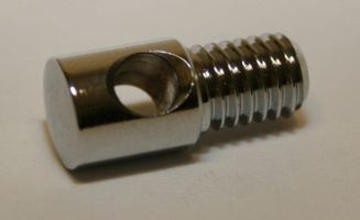 Gazelle rempijlboutje m6x8 - chroom