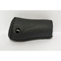 Gazelle handvat dop rechts 88 mm - zwart aero leder