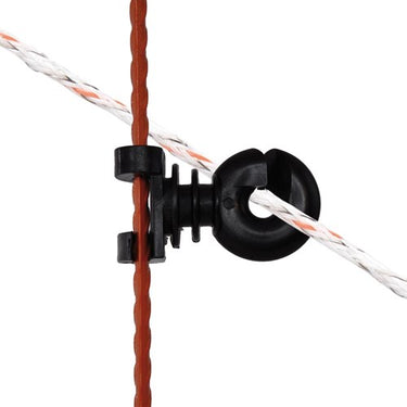 Gallagher klik-aan isolator voor veerstalen paal (10) - 010752 010752