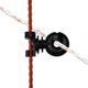Gallagher klik-aan isolator voor veerstalen paal (10) - 010752 010752
