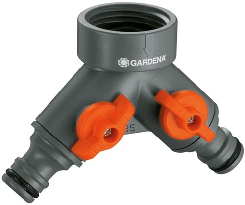 Gardena 2-weg-waterverdeler | 33,3 mm (g 1”) - 940-20 - 940-20
