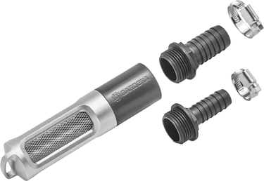 Gardena zuigfilterset met terugslagklep (grijs zilver)