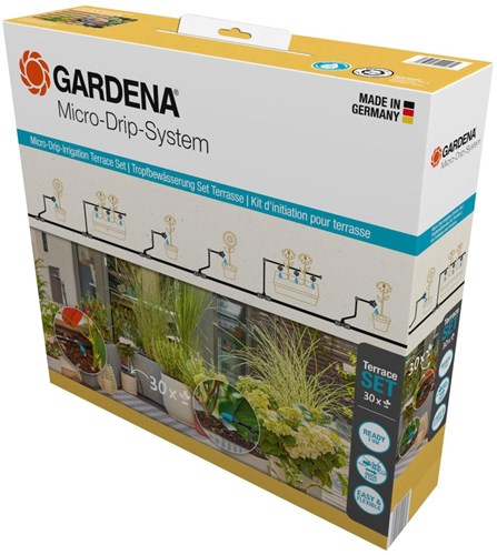 Gardena micro-drip-bewatering terras set (30 planten) - 13400-20 - 13400-20