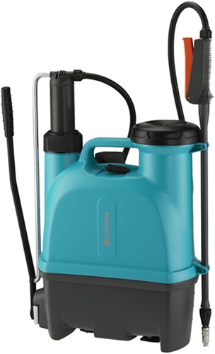 Gardena rugspuit 12 l drukspuit (turquoise grijs, 11140-20)