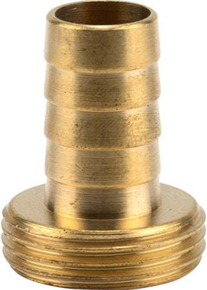 Gardena slangkoppeling 26,5 mm (g 3 4 ) 13 mm (1 2 ) slangstuk (7146-20)