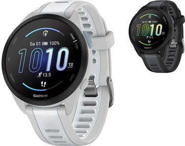 Garmin forerunner 165 39mm - gps multisport smartwatch | black slate gray